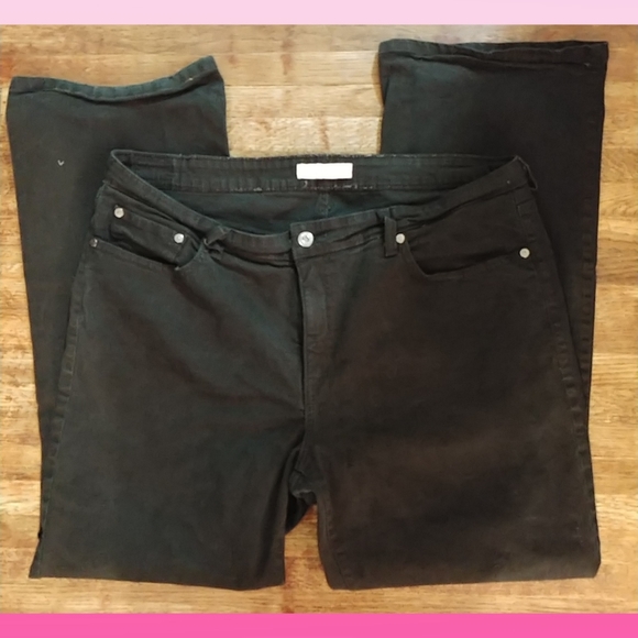 LEVI'S 512 black boot cut high waist denim jeans - Picture 4 of 8